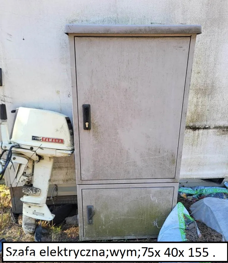 Szafa elektryczna Sejf Skrzynia Oplandeczona kontener Izoterma Chłodnia Burtofiranka kiper wywrot - 9