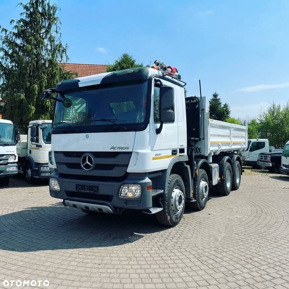 Mercedes-Benz ACTROS 4141 / 8X4 / Wywrotka/ HDS - 20