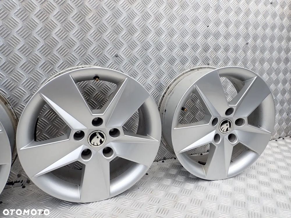 FELGI ALUMINIOWE SKODA OCTAVIA III 6,5JX16 ET46 5E0601025H - 9