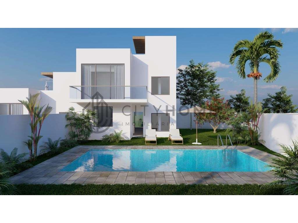 Moradia T3 ponta de banda com piscina privada e Vista Mar - Grande imagem: 3/34