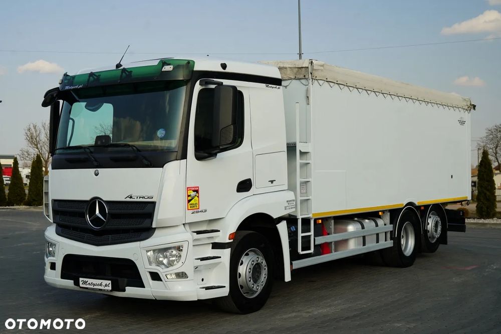 Mercedes-Benz ACTROS 2543 / RUCHOMA PODŁOGA / WALKING FLOOR / 6X2 / OŚ SKRĘTNA / PODNOSZONA - 15