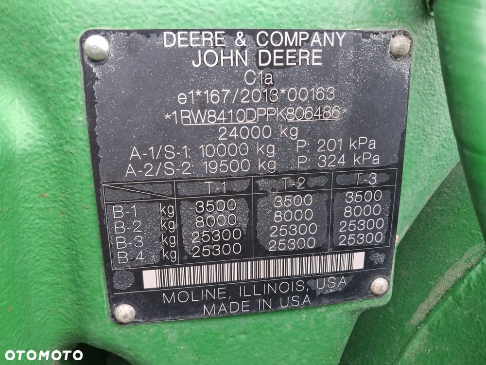 John Deere 8RX410 - 13
