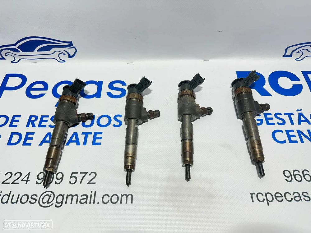 .Conjunto Injetores Bosch PSA Peugeot Citroen Fiat Ford 8706924 0445110340 9H06 2009 - 2016 - 2