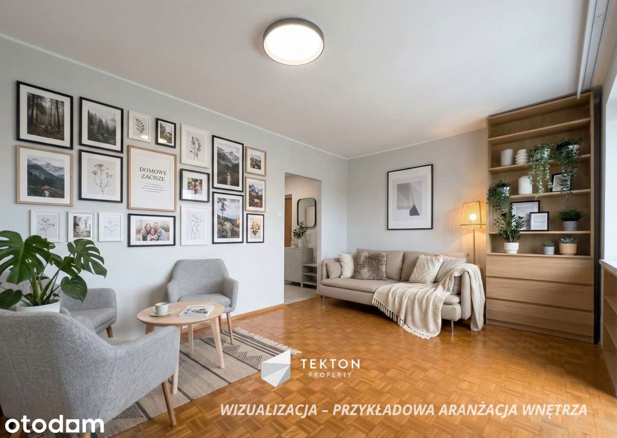 3 pokoje | Metro + Sggw | Loggia | Osobna kuchnia