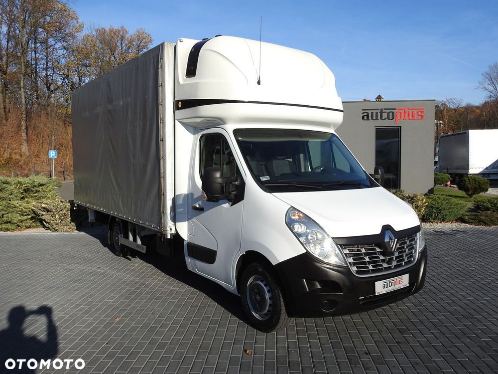 Renault MASTER PLANDEKA 10 PALET TEMPOMAT KLIMATYZACJA PNEUMATYKA  170KM - 5