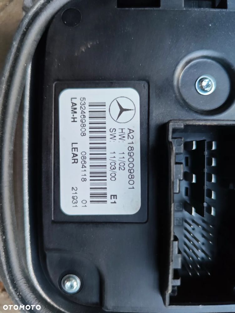 MERCEDES MODUŁ PRZETWORNICA A2189009801 - 2