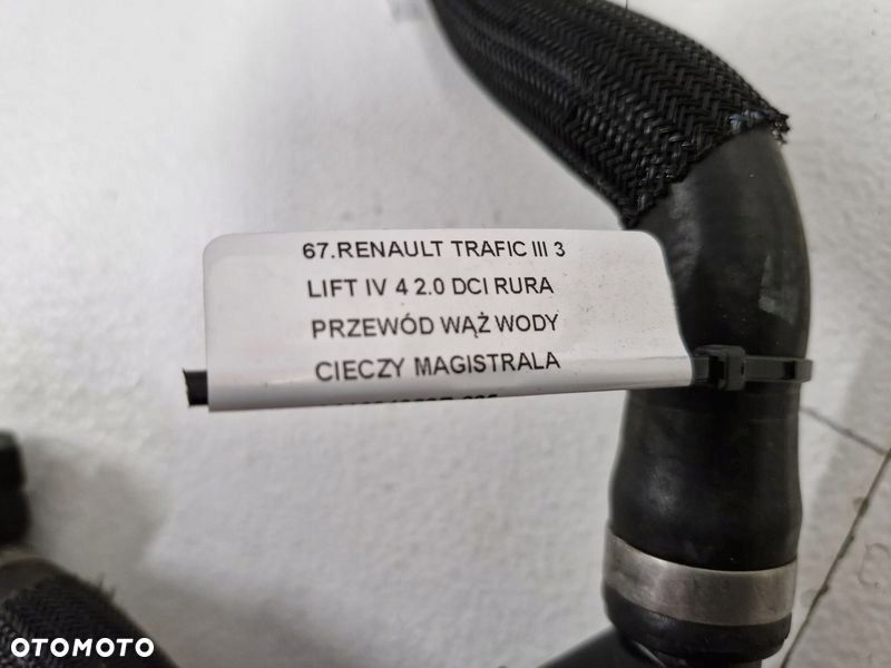RENAULT TRAFIC III 3 LIFT IV 4 2.0 DCI RURA PRZEWÓD WĄŻ WODY CIECZY - 7