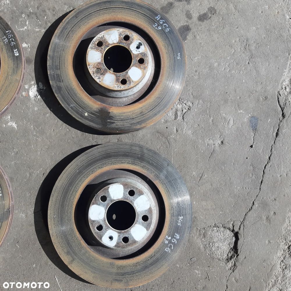 Tarcze Hamulcowe Przód 346 Audi A6 C6 - 1