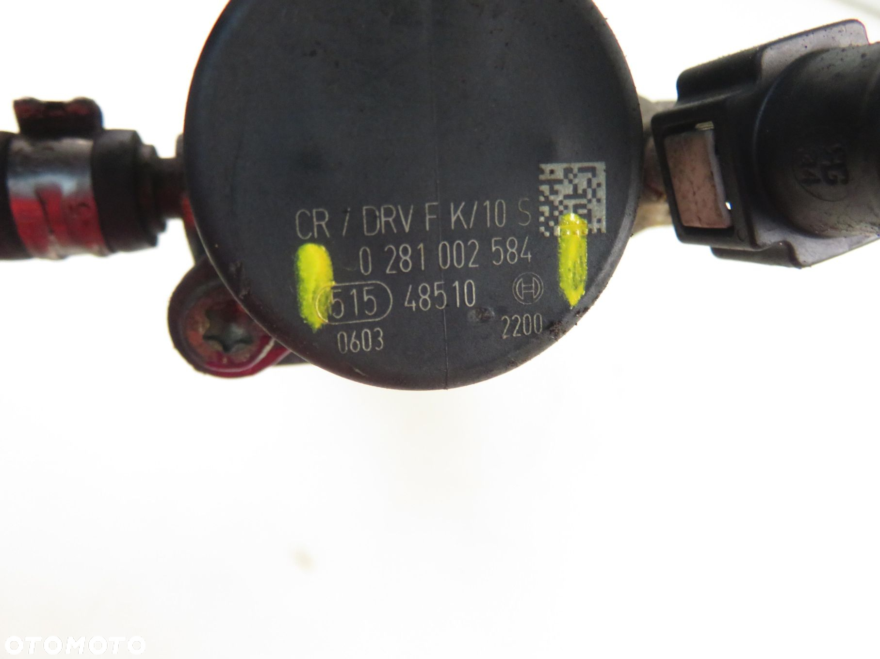 LISTWA WTRYSKOWA FIAT DOBLO I 1.3 JTD 0281002584 46817523 0445214044 - 6