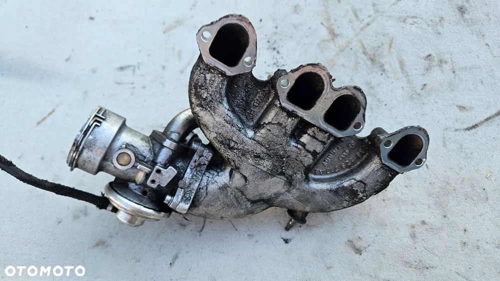 Kolektor ssący zawór rurka EGR VW Passat B5 FL Audi A4 B6 1,9 TDI 038129713AJ - 4