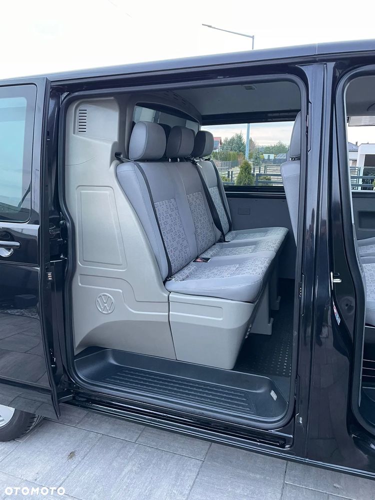 Volkswagen TRANSPORTER T5 1.9TDI Klima Elektryka Tempomat Brygadówka Dubel Kabina 6os Hak Opł - 18