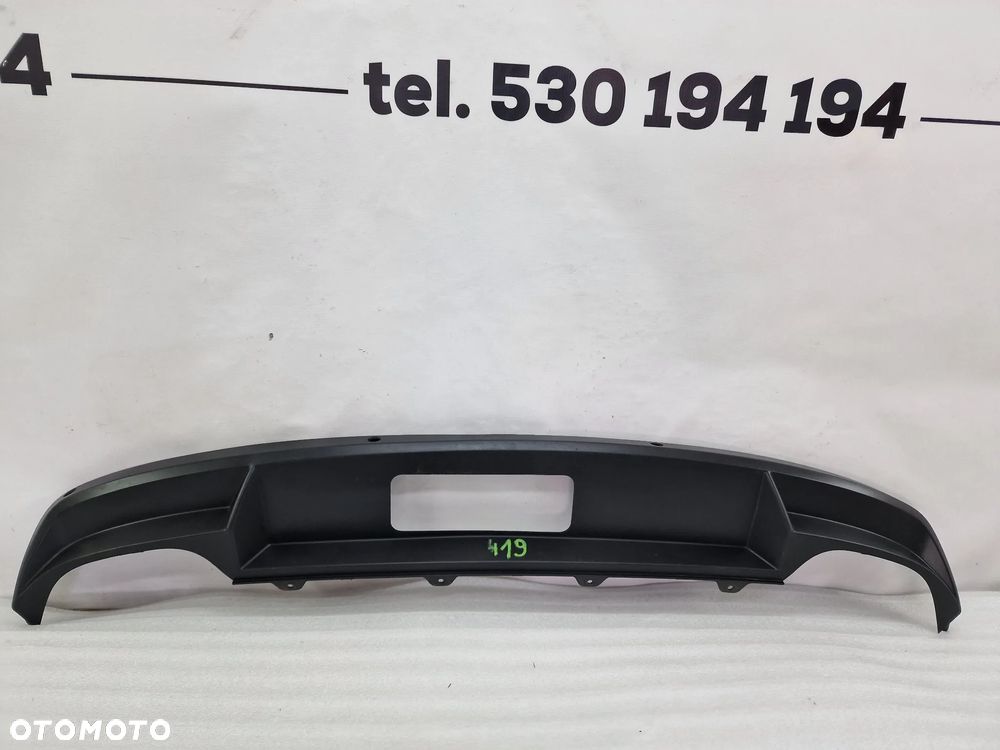 SKODA OCTAVIA 3 III 5E0 / 5E5 HB / SEDAN 12- DYFUZOR / SPOJLER ZDERZAKA TYLNEGO TYLNIEGO TYŁ , OPCJA POD HAK , NR 5E5807521 , NR AUKCJI DT419 - 1