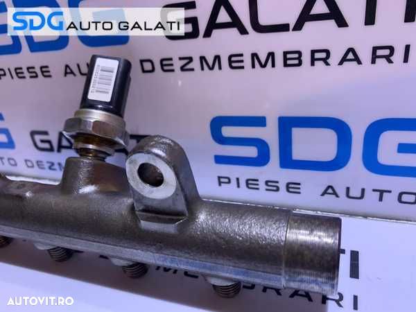 Rampa Presiune Injectoare cu Senzor Regulator Renault Megane 3 1.5 DCI 2008 - 2016 Cod 8200845671 H8200296867 - 2