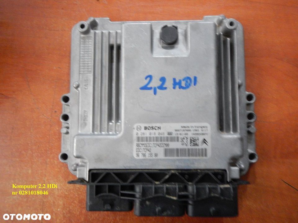 BOSCH 0281018046 PEUGEOT 2,2 HDI nr 9678615580 - 1