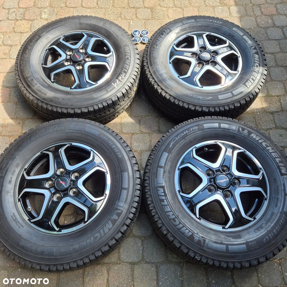 LATO KOŁA 225/75 R16 BOXER FIAT DUCATO JUMPER MOVANO PROACE MAX KAMPER - 1