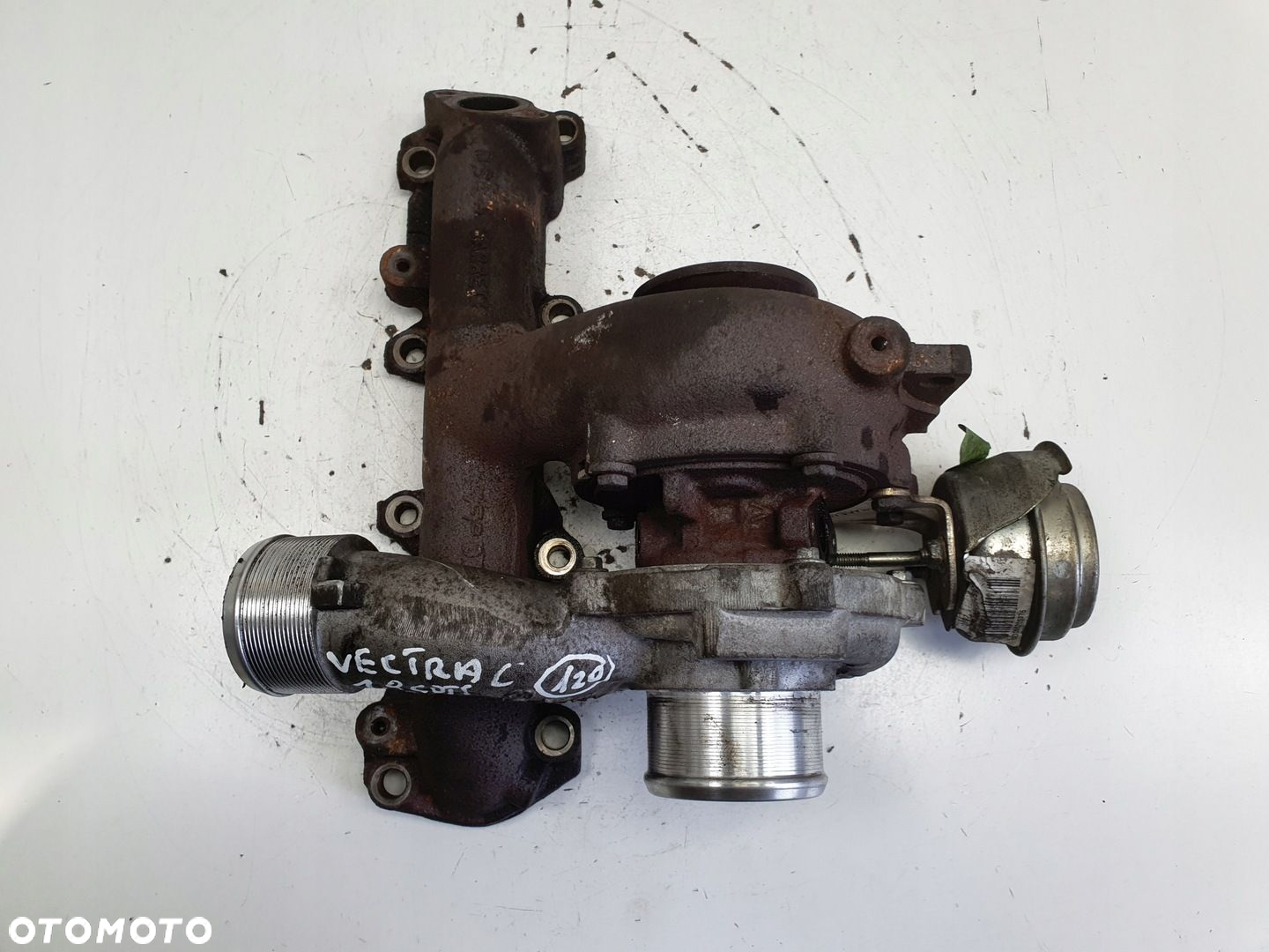 Opel Vectra C 1.9 CDTI 8V TURBOSPRĘŻARKA turbo 55205474 - 5
