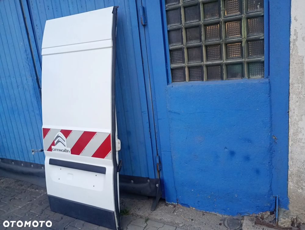 F.V Fiat Ducato BIAŁE Drzwi LEWE TYLNE H2 uzbrojone KOMPLETNE  PEUGEOT BOXER DRZWI TYLNE BIAŁE  CITROEN JUMPER - 12