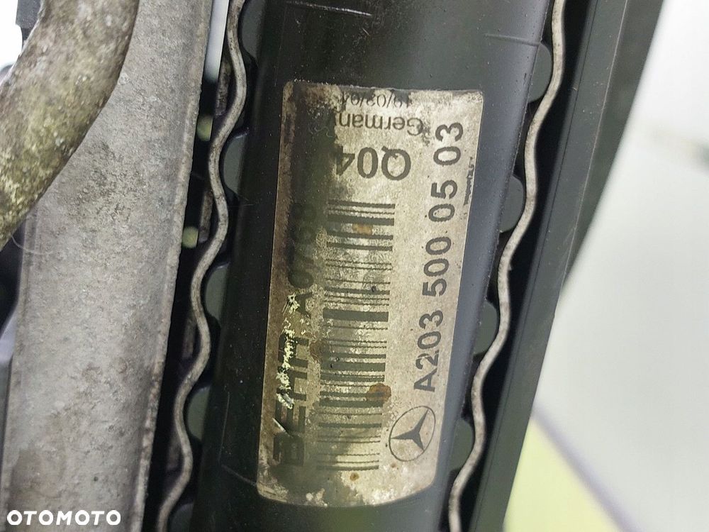 Chłodnice komplet Mercedes C-klasa W203 2000-2007 2,2 CDI A2035000503 - 2