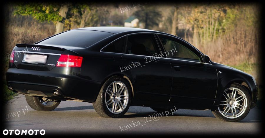 AUDI A6 S6 SPOILER LOTKA NA KLAPĘ PODKŁAD! - 7
