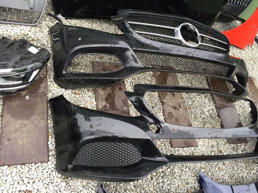Zderzak przód przedni Mercedes C-Klasa w205 GRILL - 7
