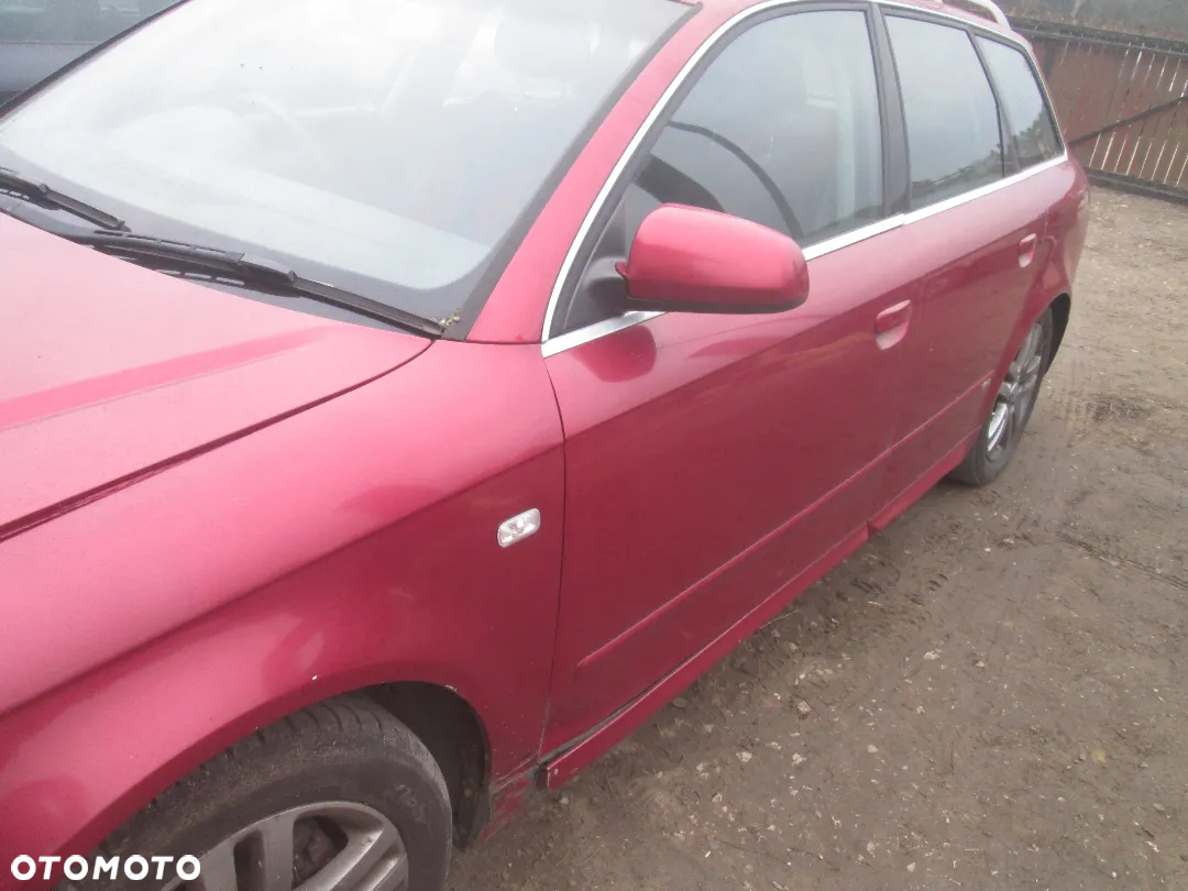 AUDI A4 B7 2.0 TDI 140KM BRE KOD LAKIERU LZ3F DRZWI MASKA LAMPY ZDERZAK SILNIK CZĘŚCI - 13