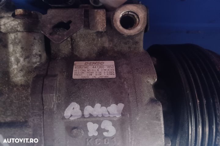 Compresor AC 6SBU14C 4472601852 6452 6987862 03 BMW X3 E83 [facelift] - 10