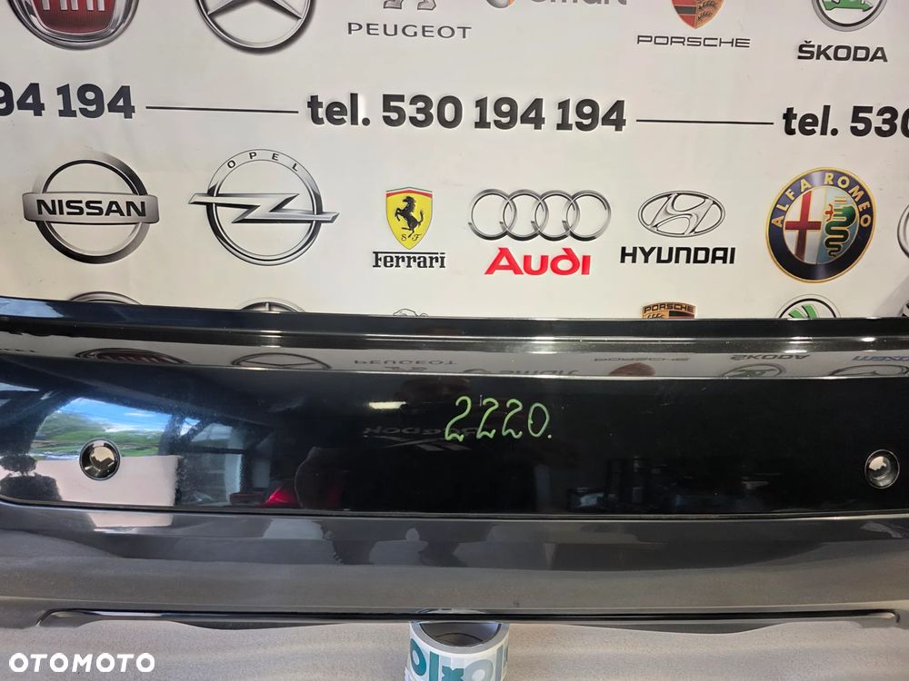BMW X1 F48 M-PAKIET 14- ZDERZAK TYLNY TYLNI TYŁ NA 4xPDC + DYFUZOR NA DWA WYDECHY NR 51128059877 + 51128059878 NR AUKCJI NZ2220 - 13