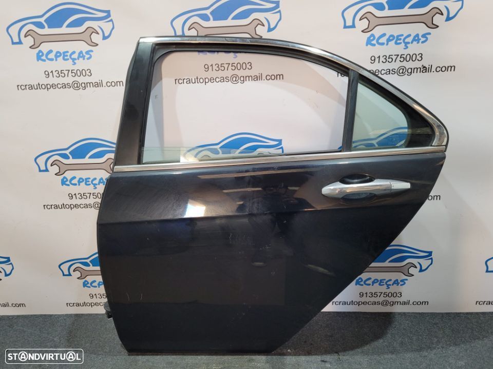 PORTA TRASEIRA TRÁS ESQUERDA HONDA ACCORD VII 7 MK7 SEDAN CARRO FECHO ELEVADOR MOTOR PUXADOR VIDRO - 1