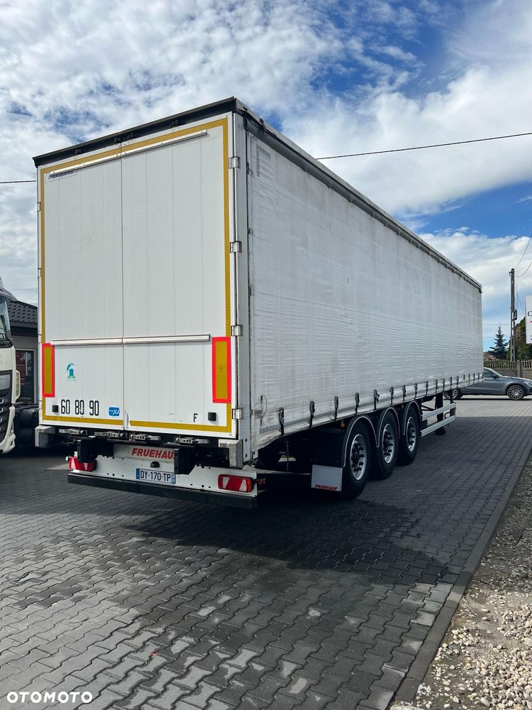 Fruehauf 2016 firanka plandeka mocna podłoga deska szyna bogato wyposażona wron-pol - 1
