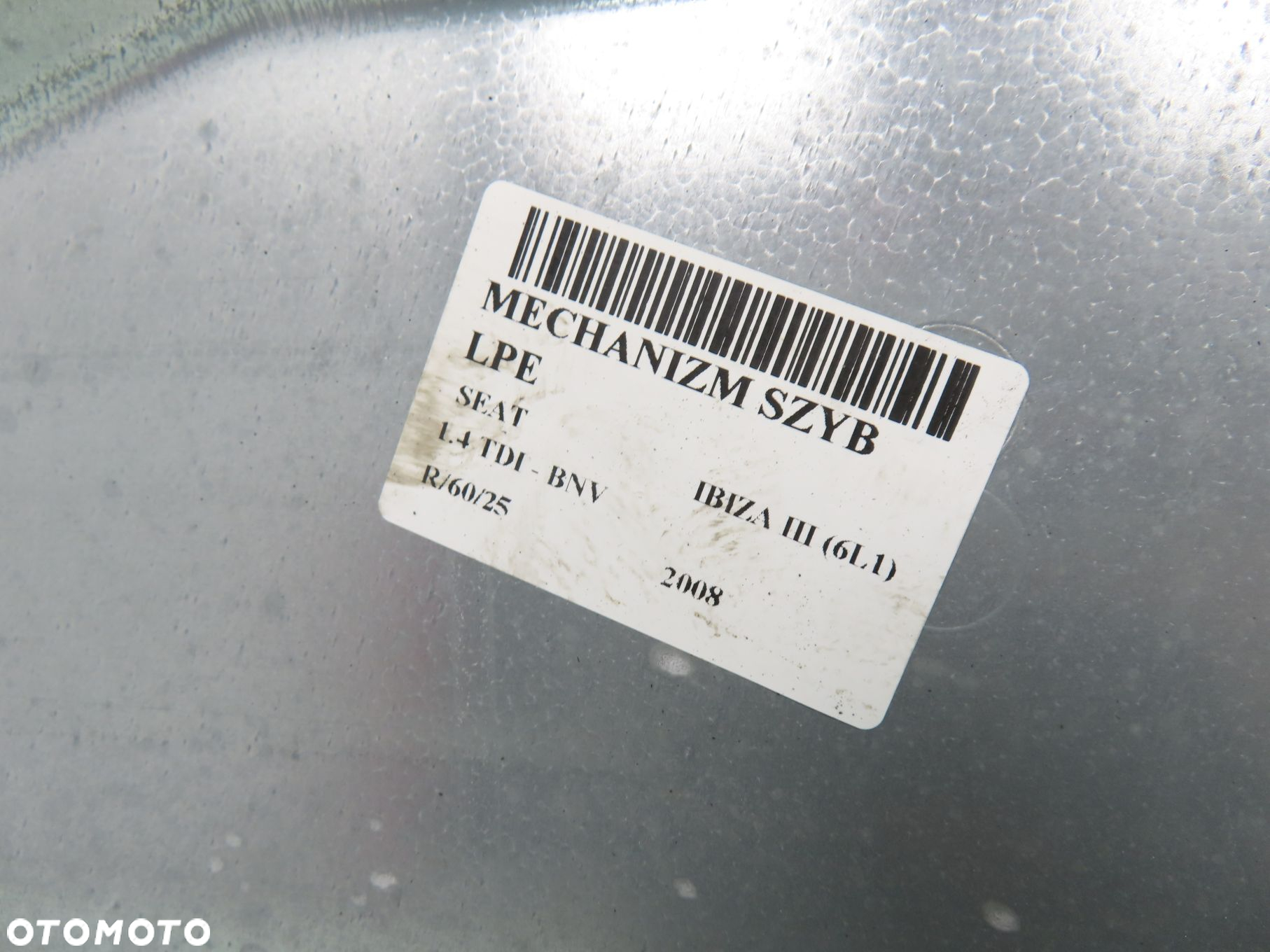 PODNOŚNIK SZYBY LEWY PRZEDNI 3D SEAT IBIZA III 6L3837751CH 6L2959802 - 10