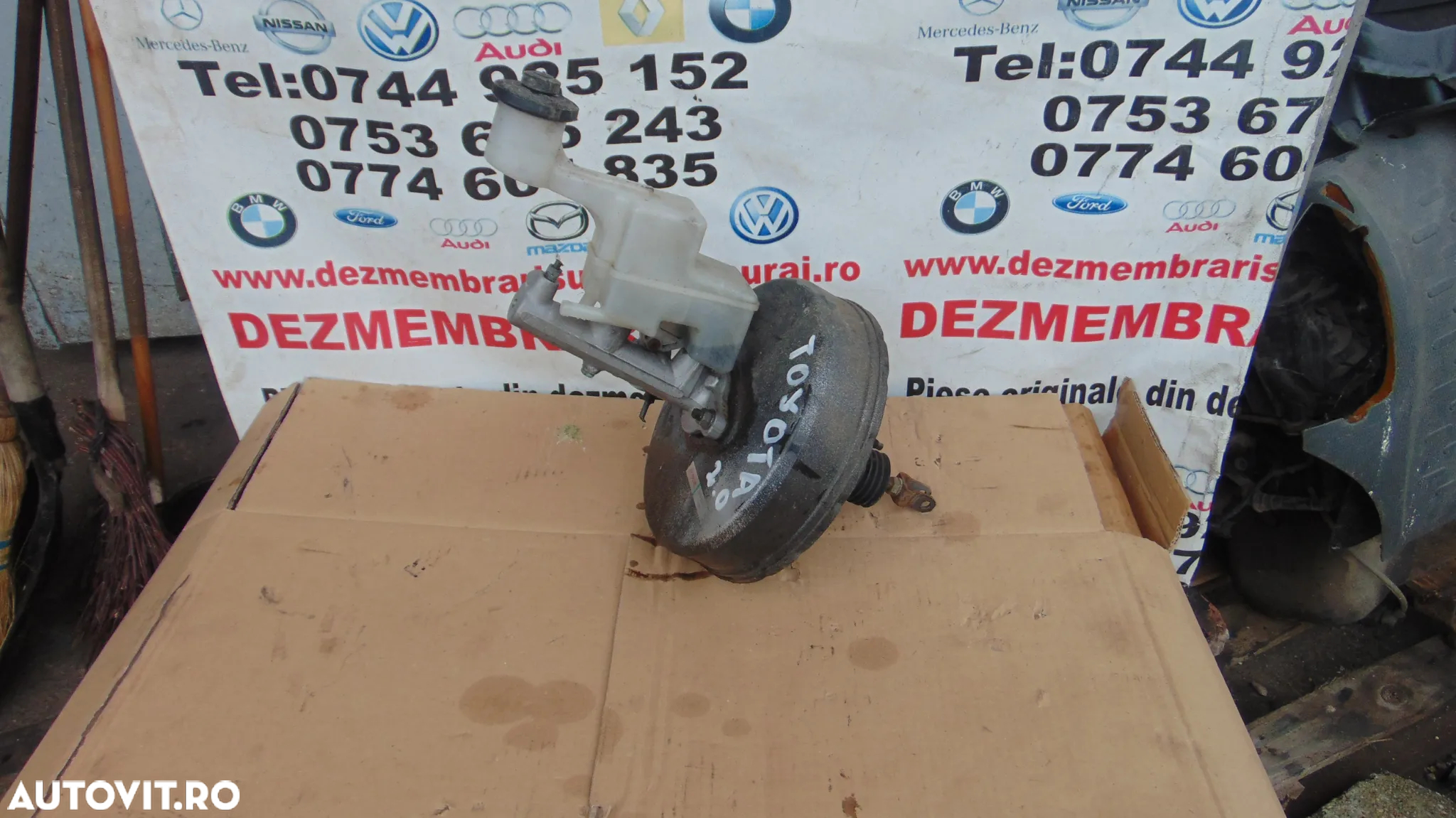 Pompa frana toyota corolla verso tulumba servofrana completa - 2