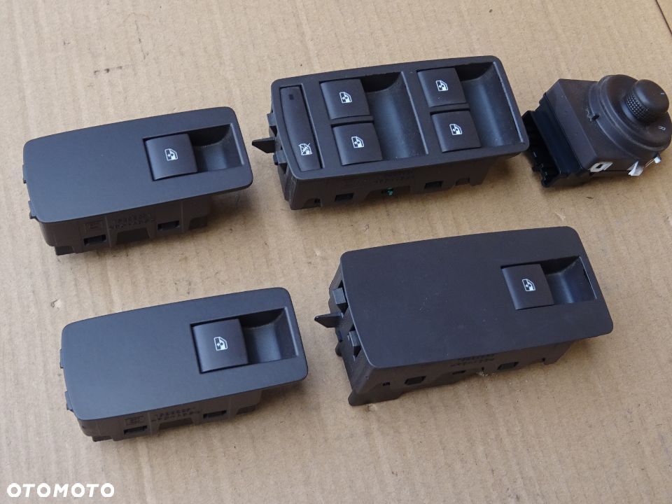 PANEL PRZEŁĄCZNIK SZYBY DRZWI TYŁ PRZÓD OPEL INSIGNIA ASTRA J ZAFIRA C BRĄZOWY - 1