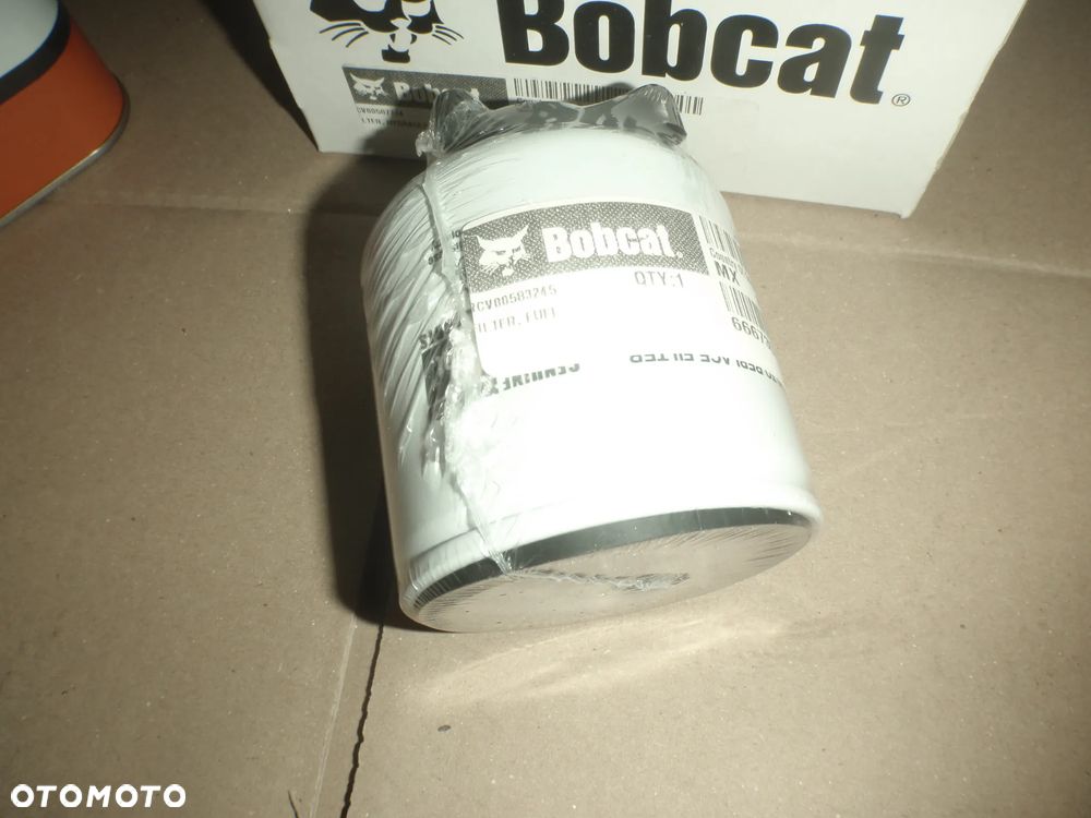 filtr paliwa z separatorem flit oleju silnika oryginał  BOBCAT kubota oryginal seria 400 500 700 753 763 S 100 150 185 800 X E A - 5