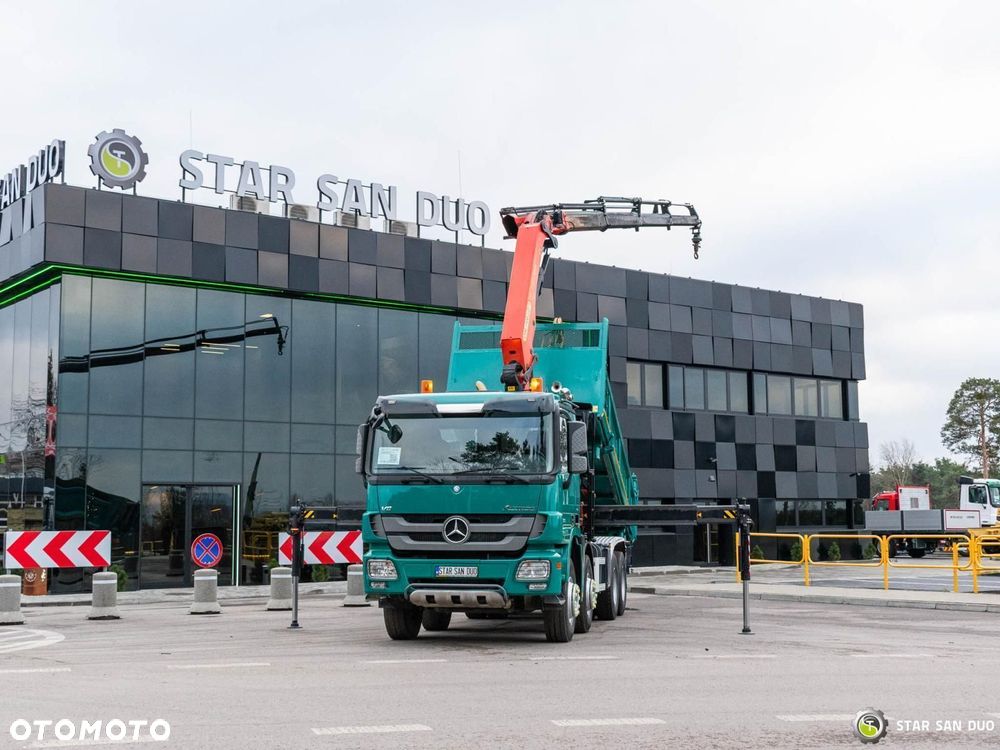 Mercedes-Benz ACTROS 4151 8x4 Palfinger PK 30002 K  HDS Żuraw Wywrotka - 5