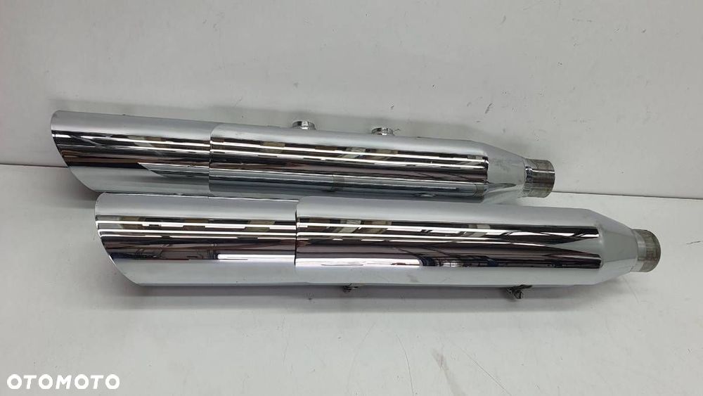 TŁUMIK WYDECH HARLEY DAVIDSON FLS FXS BLACKLINE FLSTSB CROSS BONES - 1