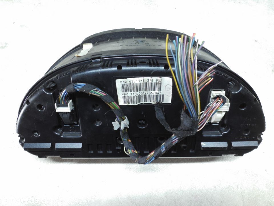 LICZNIK ZEGARY BMW E39 2,TDS 62118375902 + WTYCZKI - 2