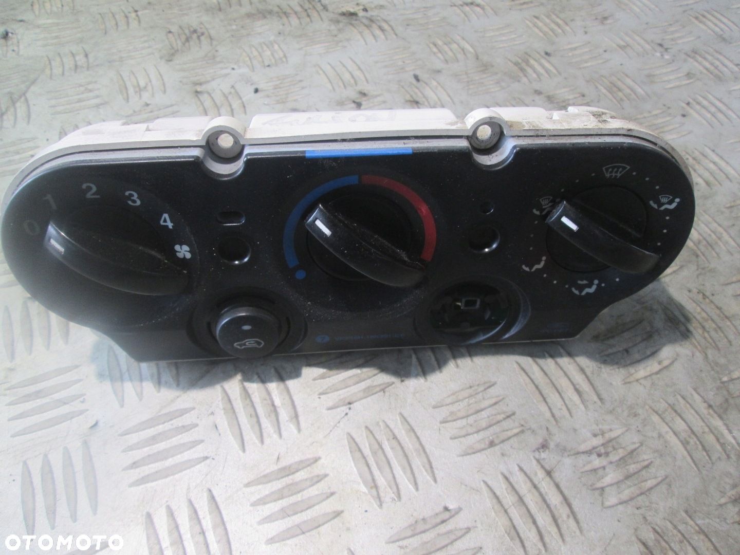 PANEL STEROWANIA NAWIEWU FORD FUSION I FIESTA MK6 2S6H19980BD - 1