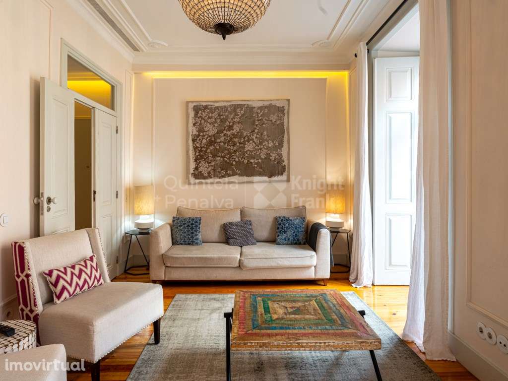 Apartamento T2 na Rua da Boavista, na Misericórdia, Lisboa - Grande imagem: 2/33