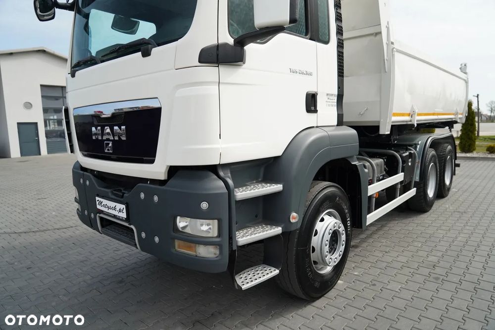 MAN TGS 26.360 / 6X4 / 2 STRONNA WYWROTKA / HYDROBURTA / BORDMATIC MANUAL - 16