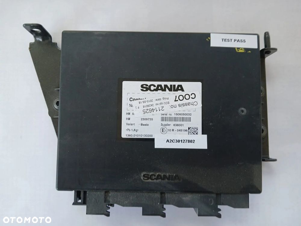 SCANIA R S KOMPUTER STEROWNIK KOORDYNATOR COO7 2429016 2309733 2309735 - 1