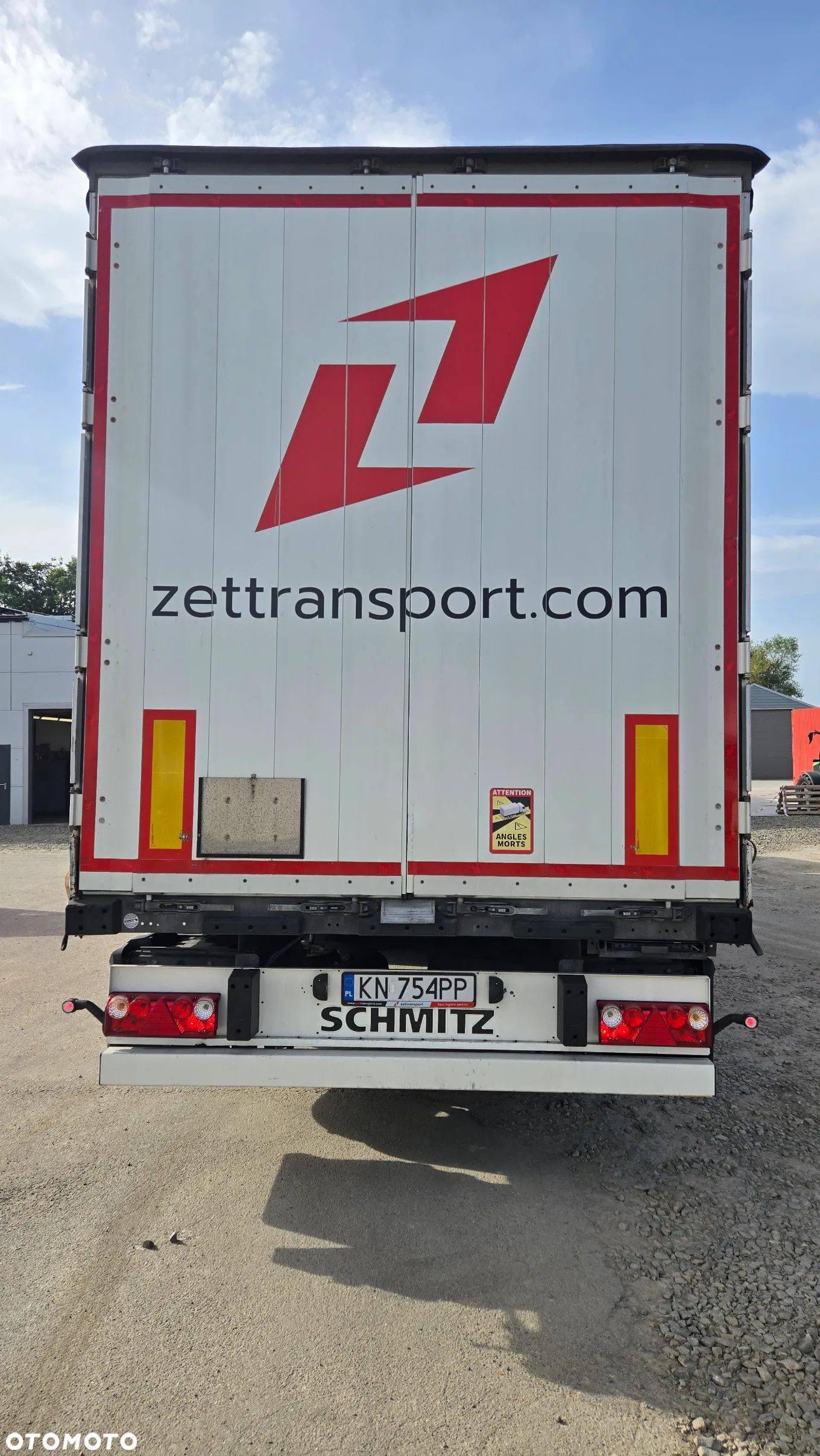 Schmitz Cargobull Firanka z koszem na palety - 5