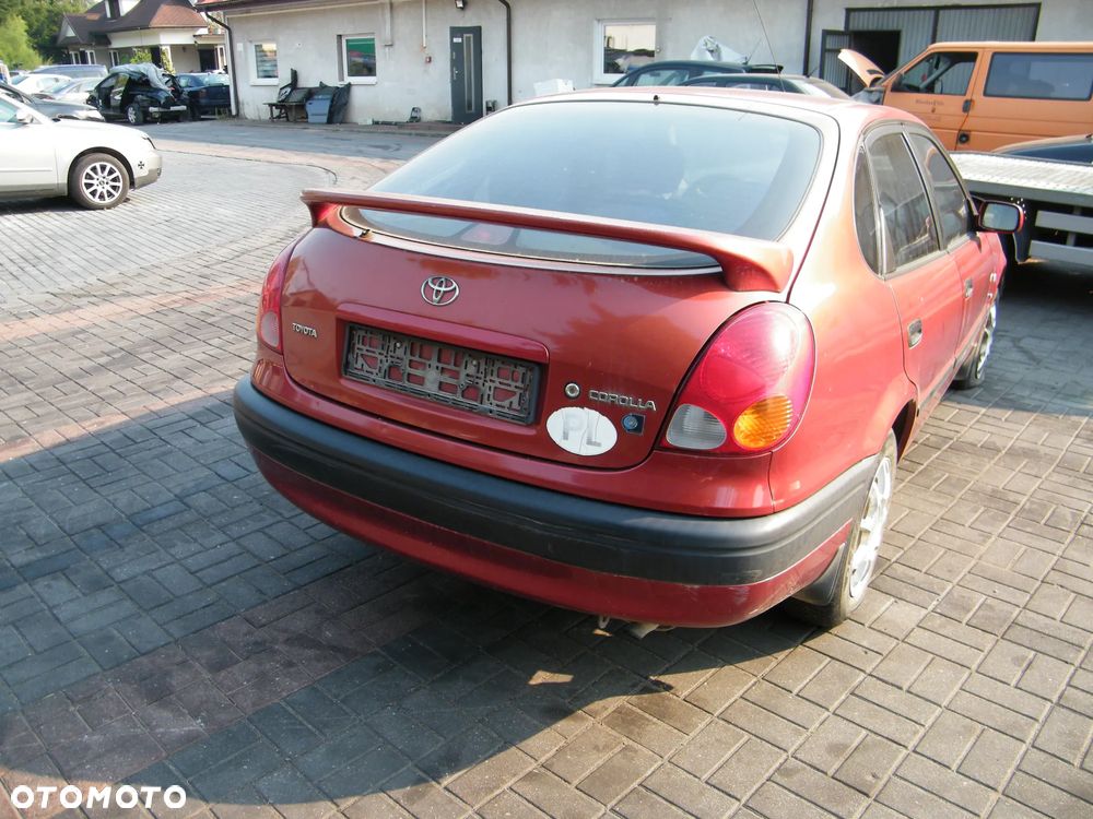 Toyota Corolla E11 (99-02r.) 1.6B 110KM. Silnik 3ZZ - FE Skrzynia MTM 0433112110 lakier 3N8. Cały na części. GWARANCJA !!! - 5