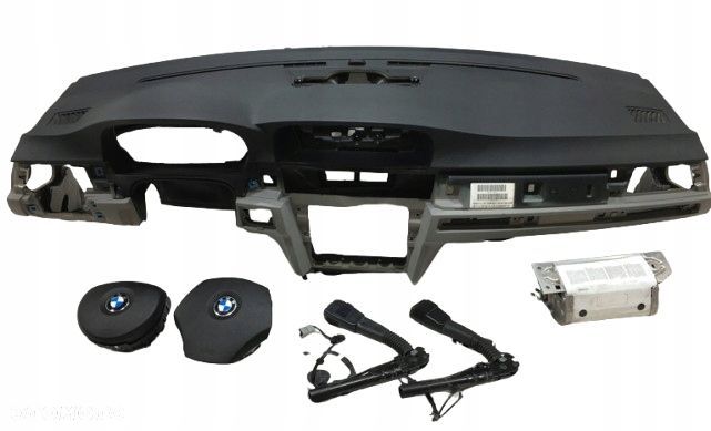 komplet poduszki deska pas pasy bmw 3 e92 - 1