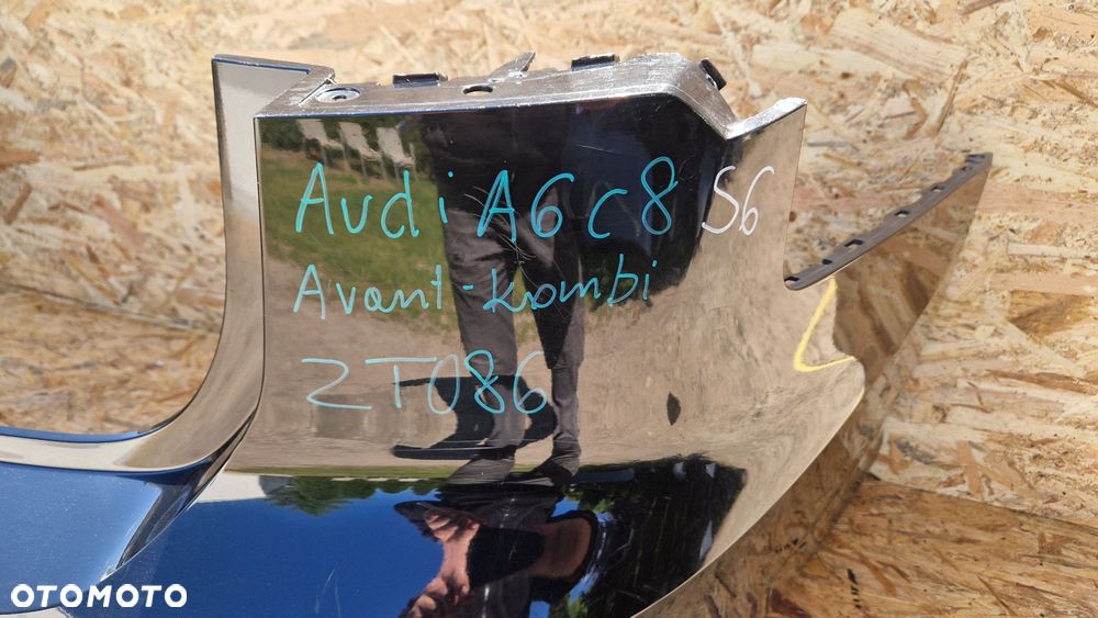 AUDI A6 C8 S6 AVANT KOMBI ZDERZAK TYLNY TYŁ 4K9807511C - 2
