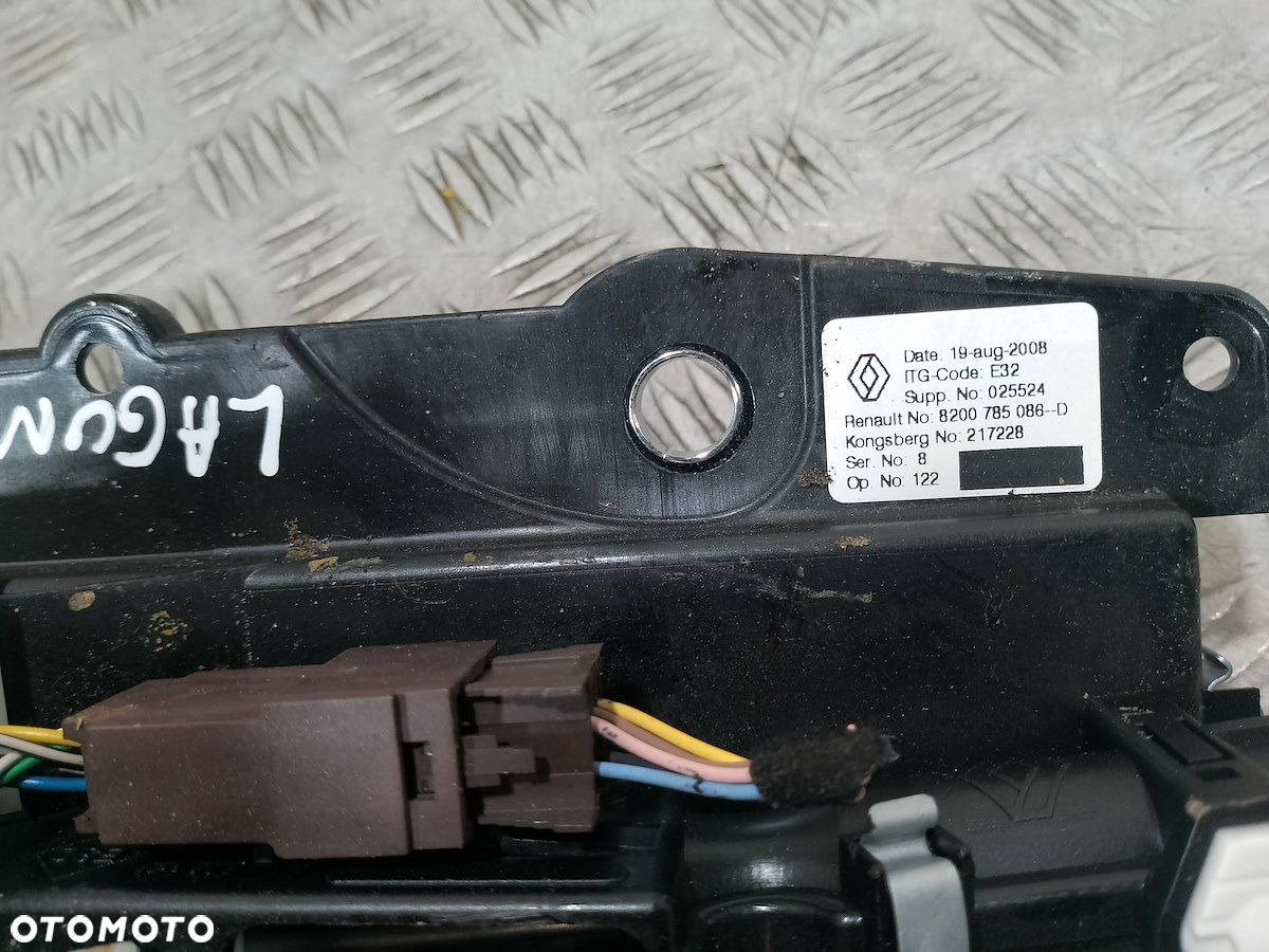 LEWAREK ZMIANY BIEGÓW RENAULT LAGUNA III 8200785086-D 2.0 dci - 2