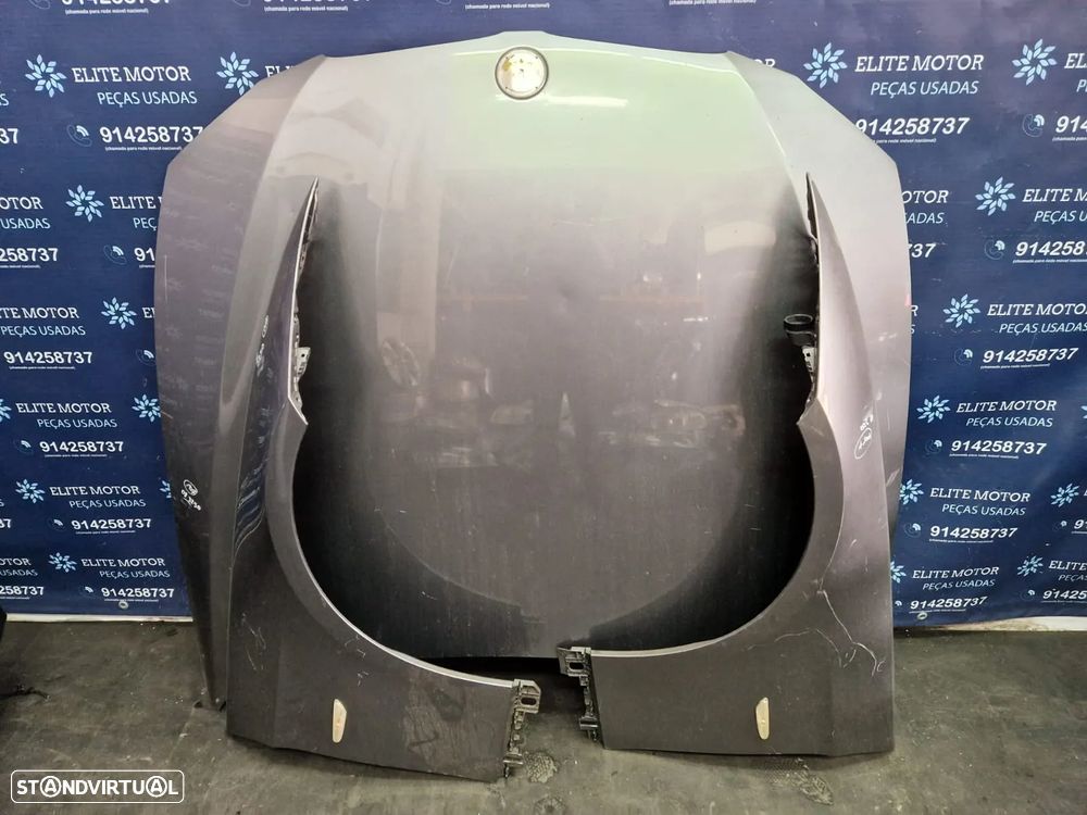 Frente completa usada BMW E92 325D E93 320D PRE LCI XENON capot parachoques guardalamas oticas radiadores - 11