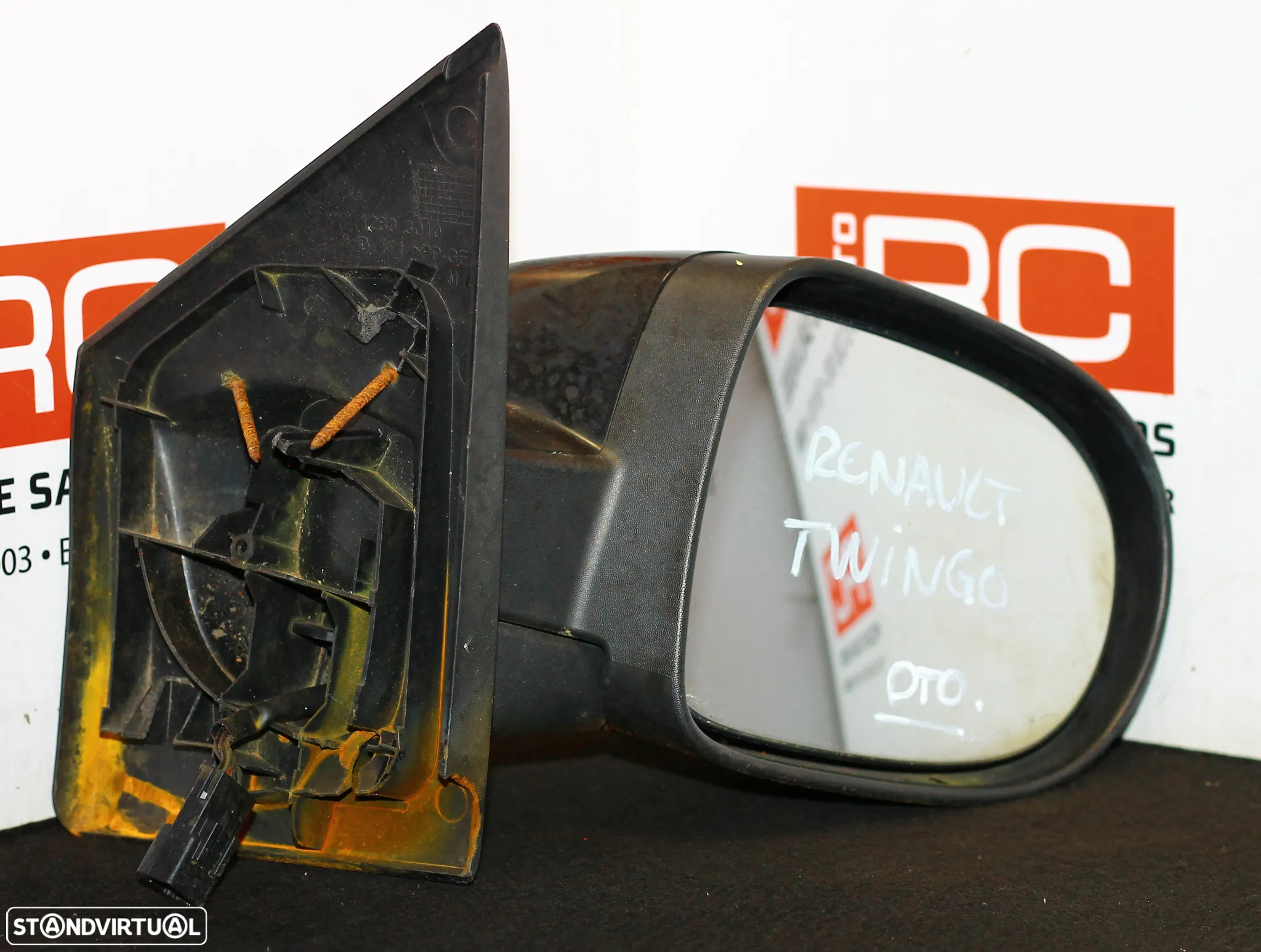 ESPELHO RETROVISOR DIREITO RENAULT TWINGO - 2