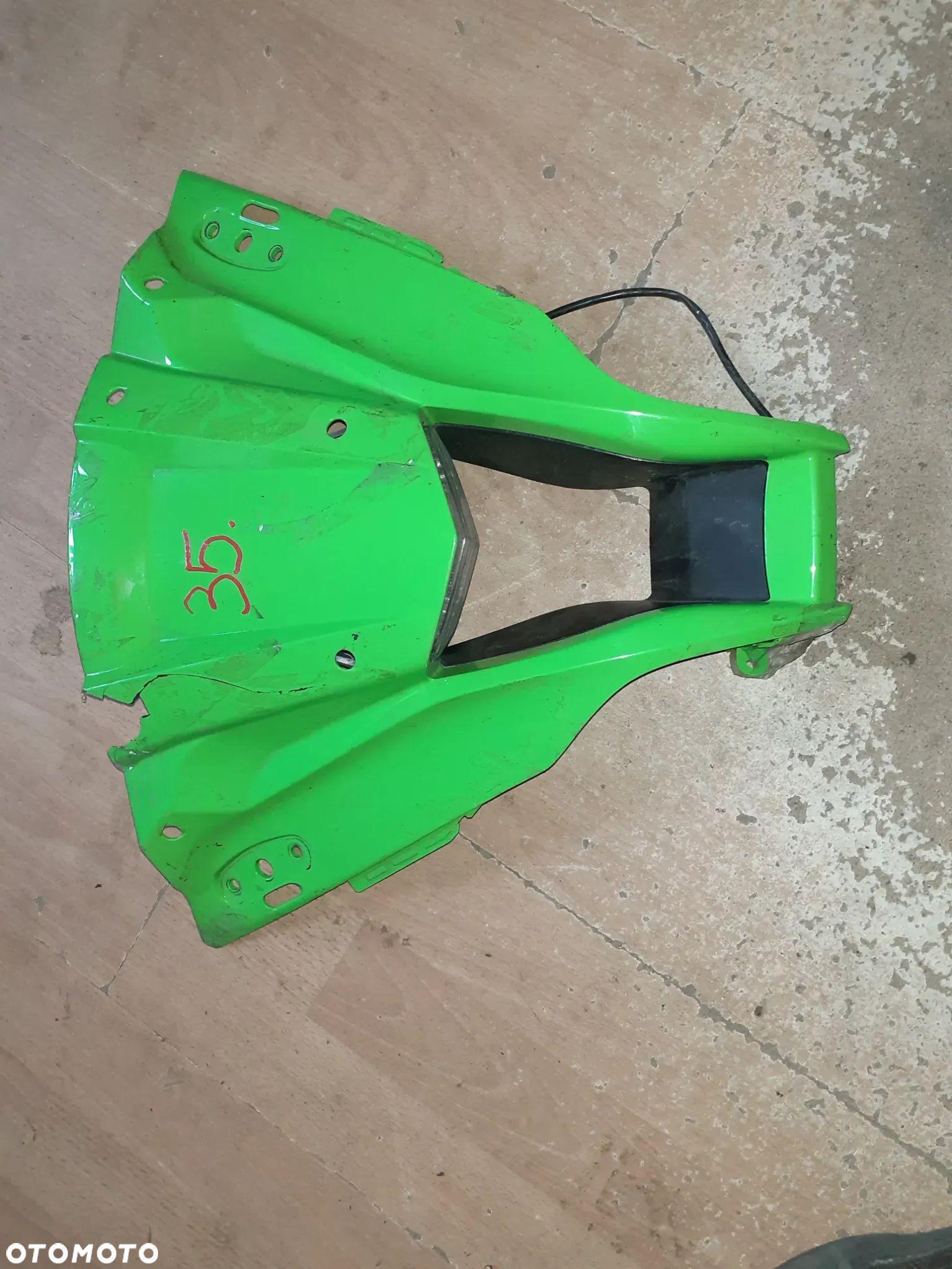 Kawasaki Ninja ZX10R ZX10 Osłona przednia górna plastikowa czacha 55028-0332 - 1
