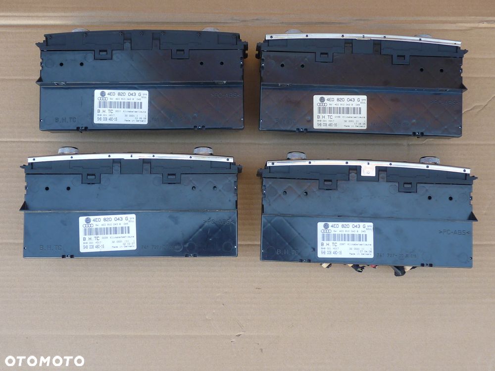 AUDI A8 D3 LIFT PANEL KLIMATYZACJI 4E0820043G - 7