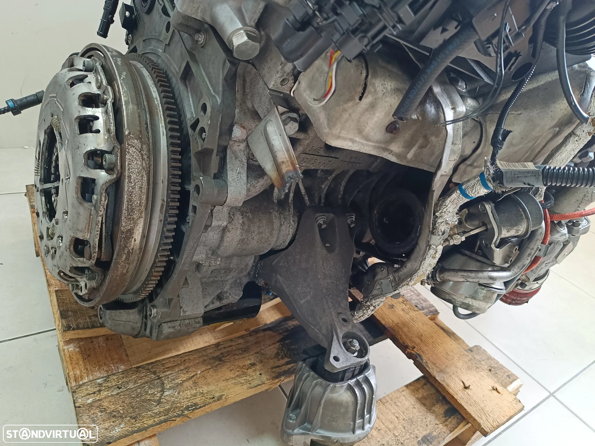 Motor BMW 123D bi-turbo 204cv  N47 caixa 6 velocidades GS6-53DZ JGG - 9